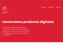 Tablet Screenshot of deliriumcoder.com